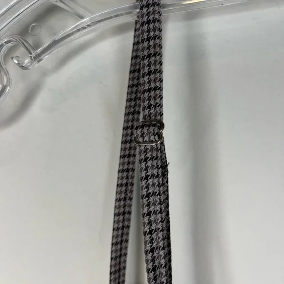 NWT House of Harlow 1960 Retro Brown Plaid Crop Top Size Medium - Picture 5 of 12